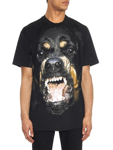 givenchy oversized t shirt|Givenchy rottweiler t shirt.